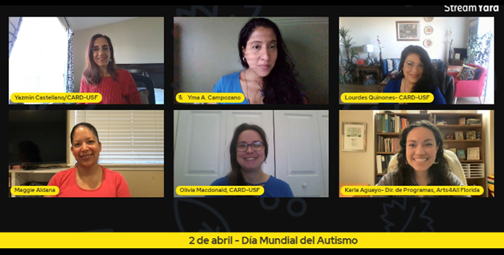 USF team creates online talk show to educate Hispanic community about autism spectrum disorders